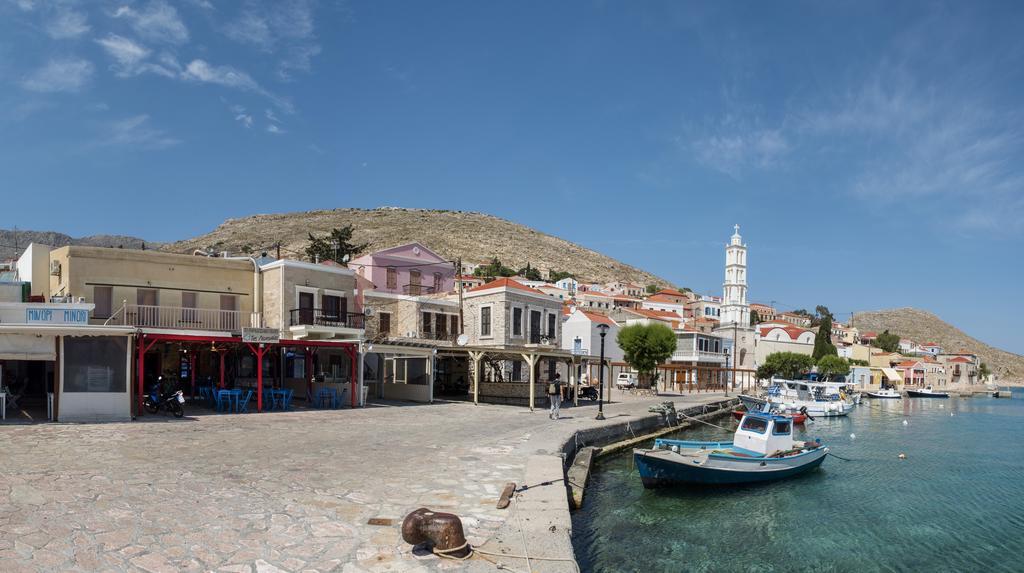 Spitakia Daire Chalki Town Dış mekan fotoğraf